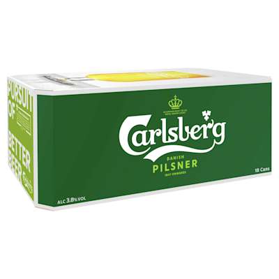 Carlsberg Cans 18x440ml Carlsberg Cans 18x440ml