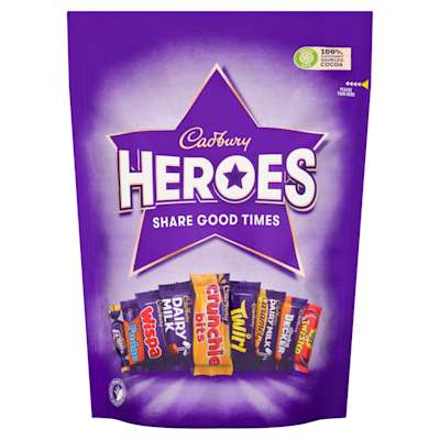 Cadbury Heroes Pouch 300g Cadbury Heroes Pouch 300g