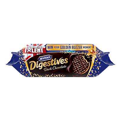 McVitie's Dark Chocolate Digestives Biscuits 266g McVitie's Dark Chocolate Digestives Biscuits 266g
