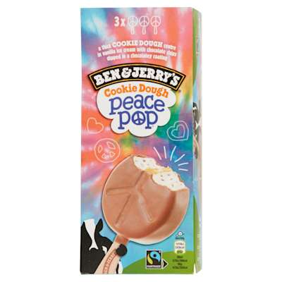 Ben & Jerry's Peace Pop 3x80ml Ben & Jerry's Peace Pop 3x80ml