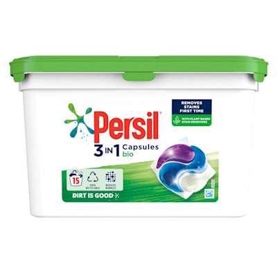 Persil Dual Action Caps Bio 15s Persil Dual Action Caps Bio 15s