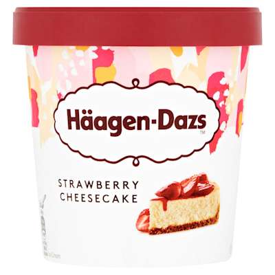 Häagen-Dazs Strawberry Cheesecake 460ml Häagen-Dazs Strawberry Cheesecake 460ml