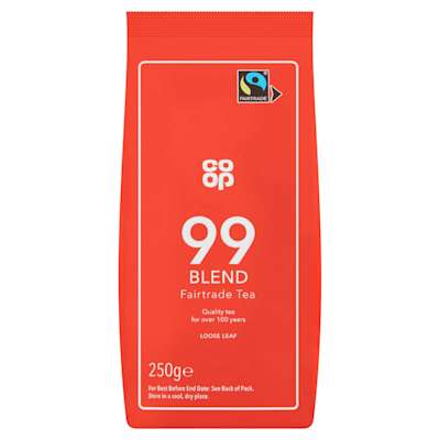 Co-op Fairtrade 99 Loose Tea Blend 250g Co-op Fairtrade 99 Loose Tea Blend 250g