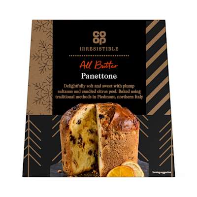 Co-op Irresistible Classic Panettone 500g Co-op Irresistible Classic Panettone 500g