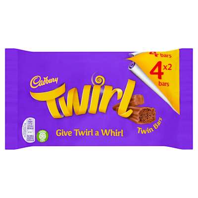 Cadbury Twirl 4 Pack 136g Cadbury Twirl 4 Pack 136g