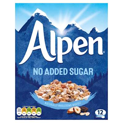 Alpen No Added Sugar 550g Alpen No Added Sugar 550g