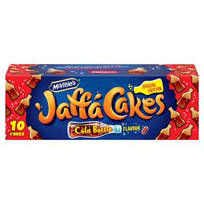 McVities Jaffa Cake Cola Cakes 10pk 110g McVities Jaffa Cake Cola Cakes 10pk 110g