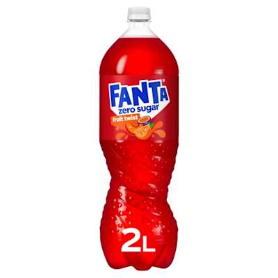 Fanta Fruit Twist Zero 2Ltr Fanta Fruit Twist Zero 2Ltr