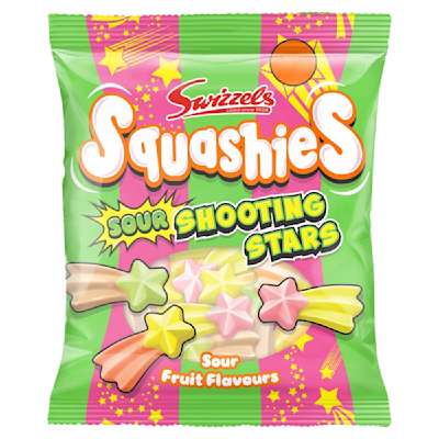 Swizzels Squashies Shooting Stars 100g Swizzels Squashies Shooting Stars 100g