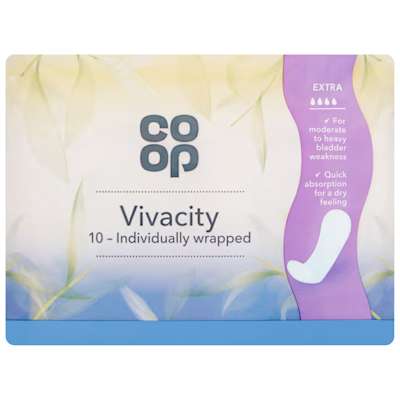Co-op Vivacity Extra 10 Individually Wrapped Co-op Vivacity Extra 10 Individually Wrapped
