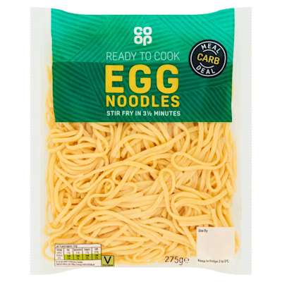 Co-op Free Range Egg Noodles 275g Co-op Free Range Egg Noodles 275g