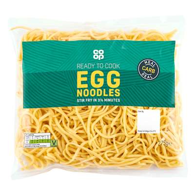 Co-op Free Range Egg Noodles 275g Co-op Free Range Egg Noodles 275g