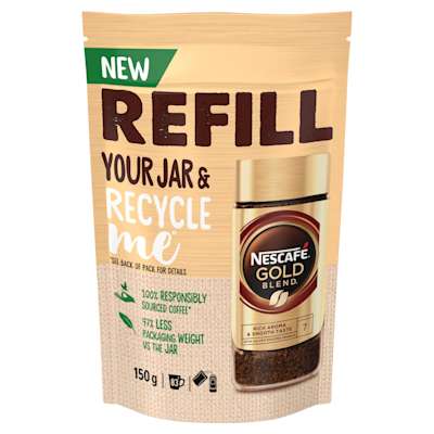 Nescafe Gold Blend Refill Pack 150g Nescafe Gold Blend Refill Pack 150g