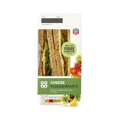 Co-op Cheese Ploughmans Sandwich Co-op Cheese Ploughmans Sandwich