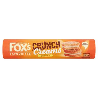 Fox's Golden Crunch Creams Biscuits 200g Fox's Golden Crunch Creams Biscuits 200g