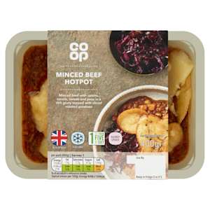 Co-op Traditional Minced Beef Hotpot 400g Co-op Traditional Minced Beef Hotpot 400g