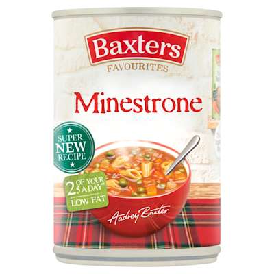 Baxter's Favourites Minestrone Soup 400g Baxter's Favourites Minestrone Soup 400g