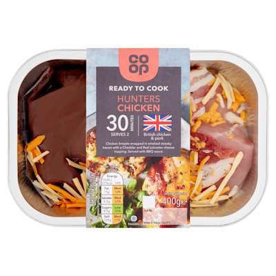 Co-op Ready to Cook Hunters Chicken 400g Co-op Ready to Cook Hunters Chicken 400g