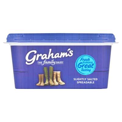 Grahams Spreadable Salted Butter 500g Grahams Spreadable Salted Butter 500g