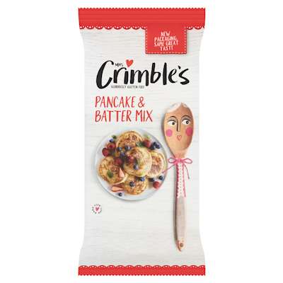 Mrs Crimble's Gluten Free Pancake and Batter Mix 200g Mrs Crimble's Gluten Free Pancake and Batter Mix 200g
