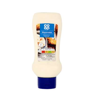 Co-op Real Mayonnaise Squeezy 500ml Co-op Real Mayonnaise Squeezy 500ml