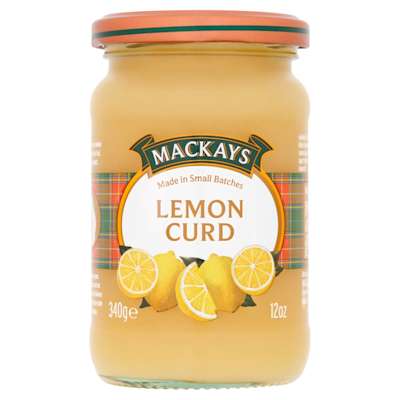 Mackays Lemon Curd 340g Mackays Lemon Curd 340g