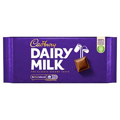 Cadbury Dairy Milk Chocolate Bar 200g Cadbury Dairy Milk Chocolate Bar 200g