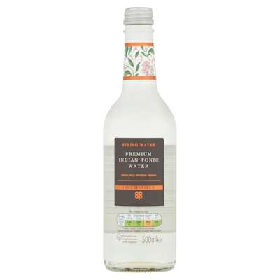 Co-op Irresistible Tonic 500ML Co-op Irresistible Tonic 500ML