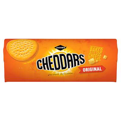 Jacob's Baked Cheddars Original Cheese Biscuits 150g Jacob's Baked Cheddars Original Cheese Biscuits 150g