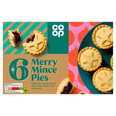 Co-op Mince Pies 6pk Co-op Mince Pies 6pk