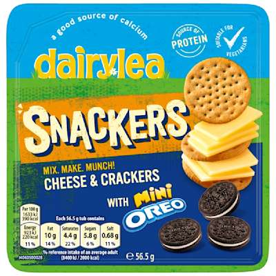 Dairylea Snackers Oreo 56.5g Dairylea Snackers Oreo 56.5g