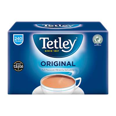 Tetley 240 Resealable Tea Bags 750g Tetley 240 Resealable Tea Bags 750g