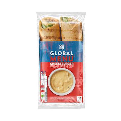 Co-op Global American Cheeseburger Wrap Co-op Global American Cheeseburger Wrap