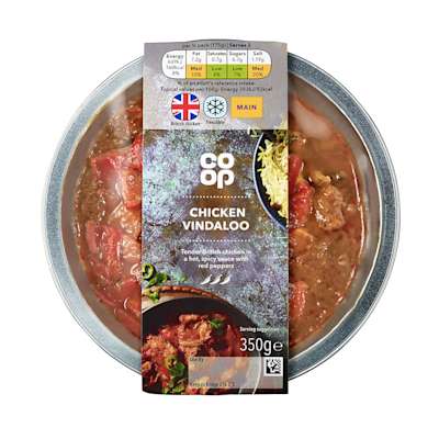 Co-op Takeaway Chicken Vindaloo 350g Co-op Takeaway Chicken Vindaloo 350g