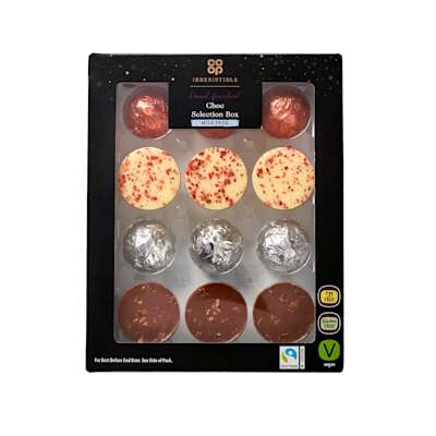 Co-op Free From Irresistible Chocolate Box 100g Co-op Free From Irresistible Chocolate Box 100g