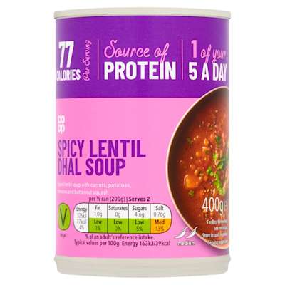 Co-op Healthy Spiced Lentil Dahl 400g Co-op Healthy Spiced Lentil Dahl 400g