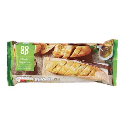 Co-op Garlic Baguettes 310g Co-op Garlic Baguettes 310g