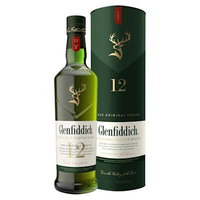 Glenfiddich 12yr Old Malt Whisky 70cl Glenfiddich 12yr Old Malt Whisky 70cl