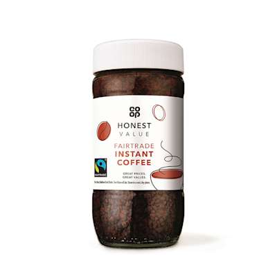Co-op Honest Value Fairtrade Instant Coffee 100g Co-op Honest Value Fairtrade Instant Coffee 100g