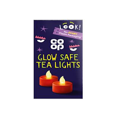 Co-op Halloween Tea Lights 2 pack Co-op Halloween Tea Lights 2 pack