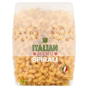 Co-op Italian Spirali 500g Co-op Italian Spirali 500g