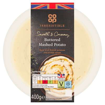 Co-op Irresistible Mashed Potato 400g Co-op Irresistible Mashed Potato 400g