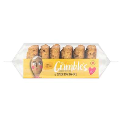 Mrs Crimbles Lemon Macaroons 180G Mrs Crimbles Lemon Macaroons 180G