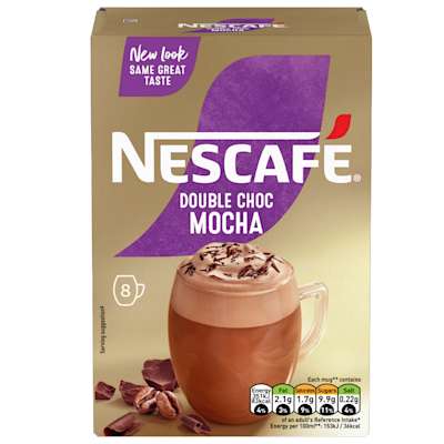 Nescafé Gold Double Choca Mocha Cappuccino 8 Sachets Nescafé Gold Double Choca Mocha Cappuccino 8 Sachets
