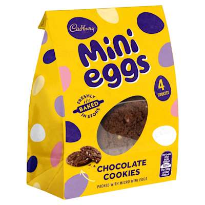 Cadbury Mini Egg Cookie 4pk Cadbury Mini Egg Cookie 4pk