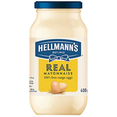 Hellmann's Real Mayonnaise 400g Hellmann's Real Mayonnaise 400g