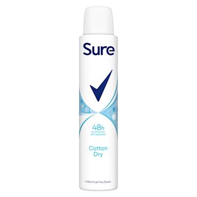 Sure AP Deodorant Cotton Dry 200ml Sure AP Deodorant Cotton Dry 200ml