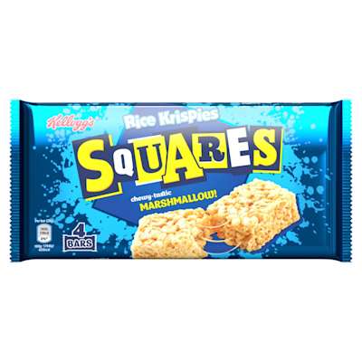 Kellogg's Rice Krispies Squares 4 x 28g Kellogg's Rice Krispies Squares 4 x 28g