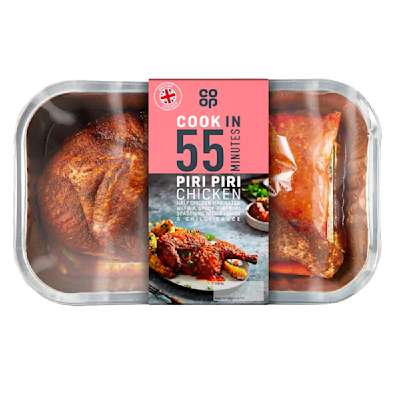 Co-op Piri Piri Half Chicken 655g Co-op Piri Piri Half Chicken 655g
