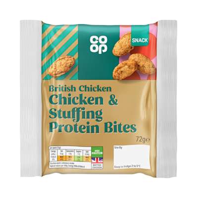 Co-op Chicken & Stuffing Protein Bites Co-op Chicken & Stuffing Protein Bites